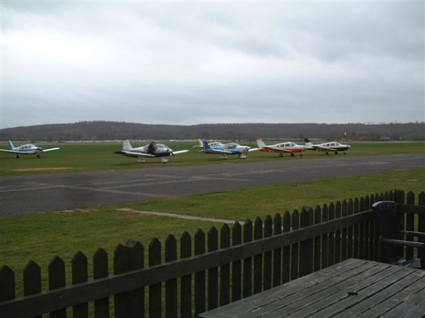 Touchdown Cafe at Wellesbourne airfield