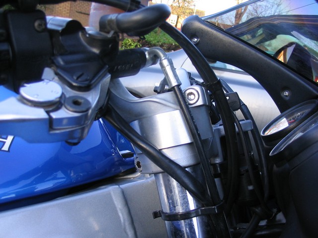 thumbnail image 2 of Triumph Sprint GT Handlebar Risers – 2011+ Models – Aluminium Bar Backs 2 of 4