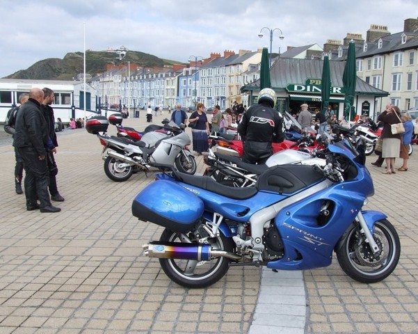 Rig's Triumph Sprint ST in Aberystwyth Rig's Triumph Sprint ST in Aberystwyth