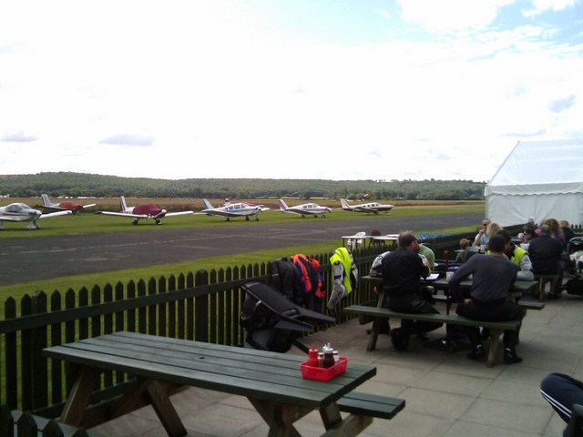 Touchdown Cafe at Wellesbourne airfield Touchdown Cafe at Wellesbourne airfield