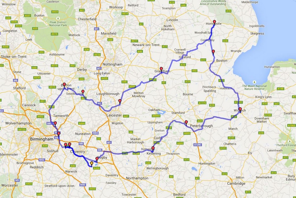National Road Rally 2015 - Route National Road Rally 2015 - Route
