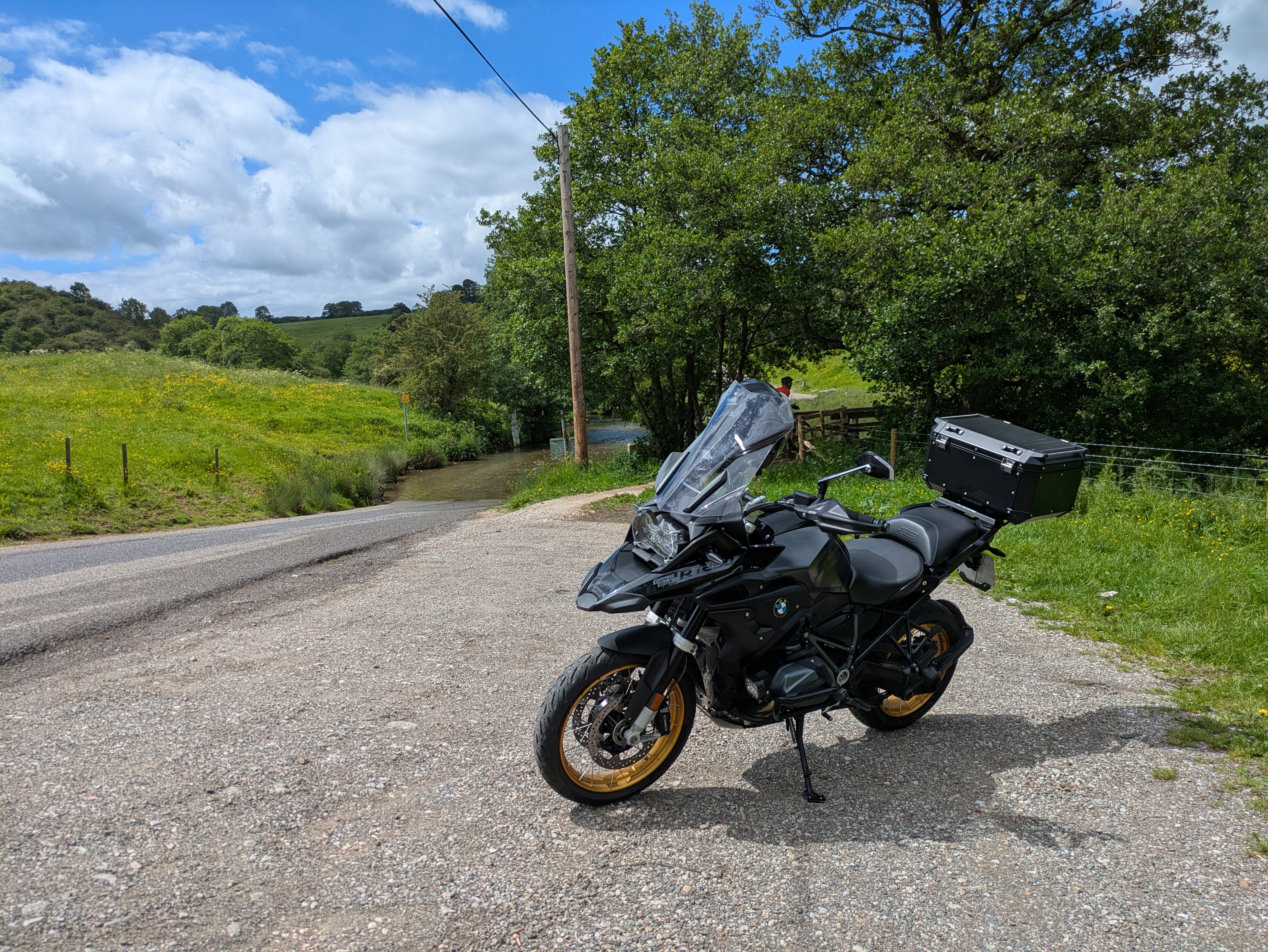 Peak District on the BMW