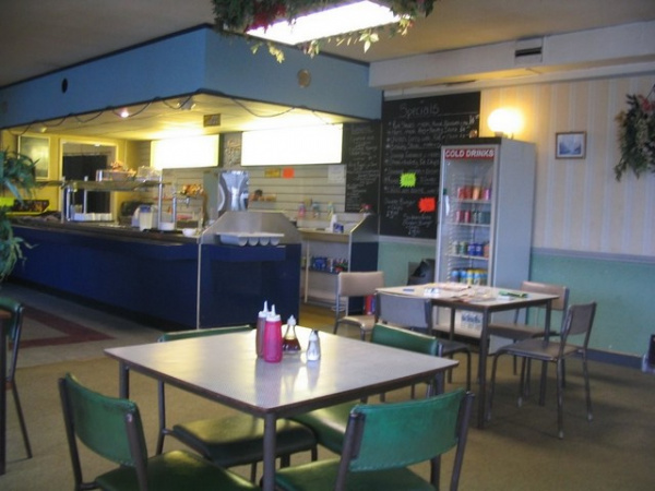 Zoom in Inside Fromes Hill Cafe