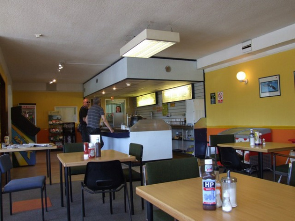 Zoom in Inside Fromes Hill Cafe