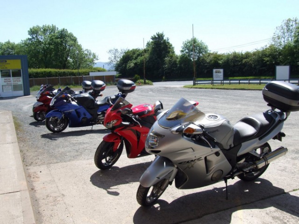 Outside Fromes Hill Cafe