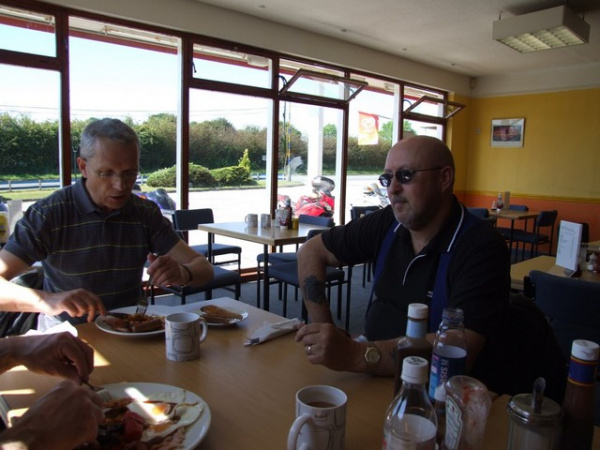 Inside Fromes Hill cafe