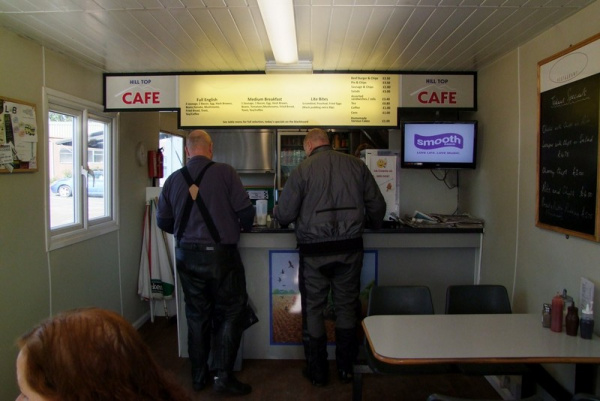Zoom in Inside Fromes Hill cafe