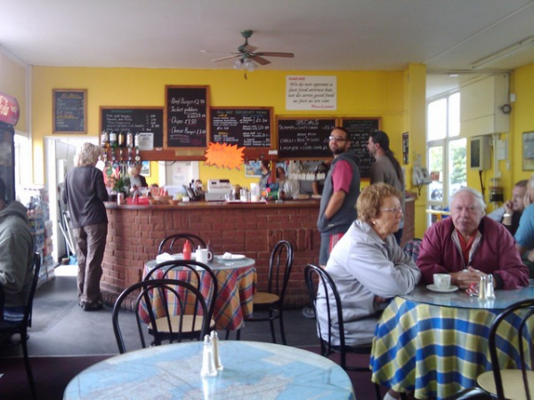 Touchdown Cafe at Wellesbourne airfield