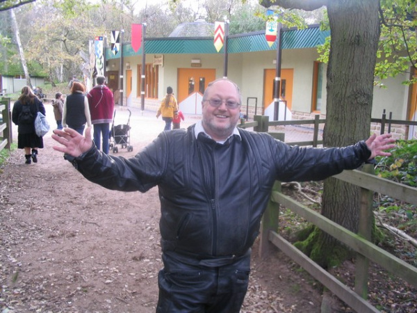 Bob at Sherwood Forest Visitor Centre.