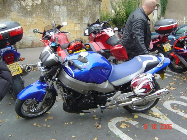 Windsor's Honda X11 at Bourton-on-the-Water