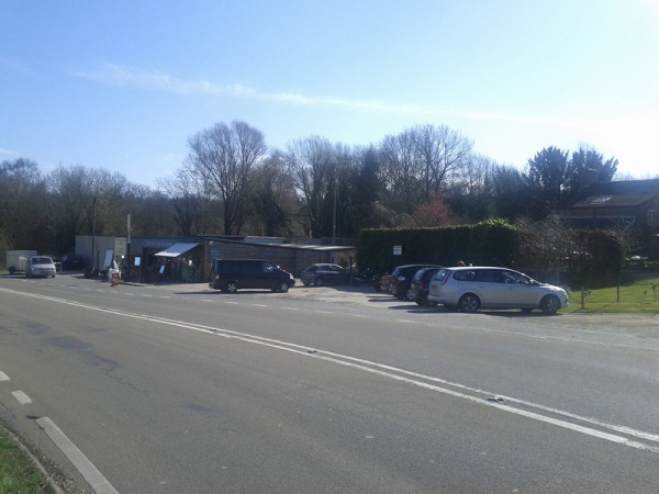 Zoom in Bringsty Cafe on the A44
