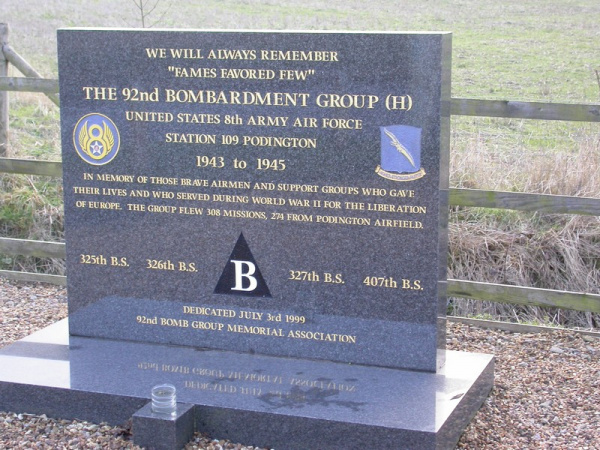 USAF War Memorial near Santa Pod