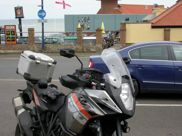 Zoom in KTM 1190 Adventure in Sheringham