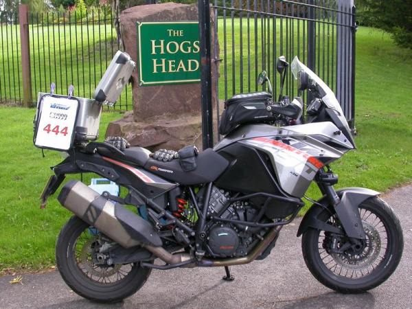 Zoom in KTM 1190 Adventure at the Hogs Head Pub