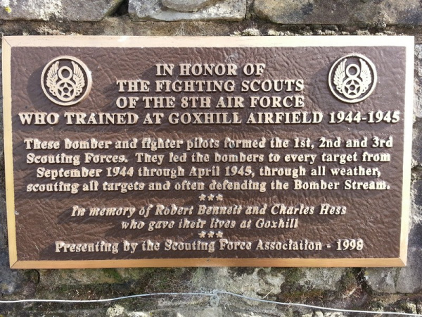 RAF Goxhill - USAF Memorial