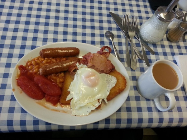 Langrick Station Cafe Breakfast
