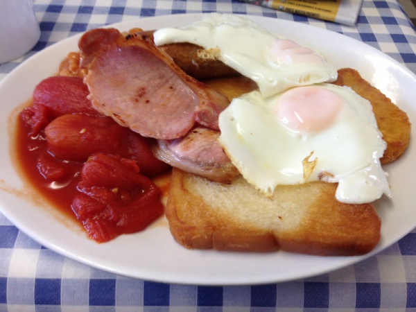 Langrick Station Cafe Breakfast