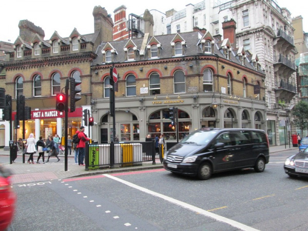 The Albany in Great Portland Street