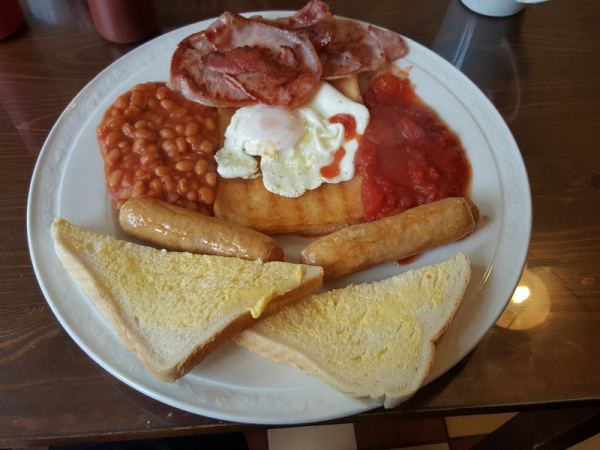 Zoom in Grindleford Station Breakfast