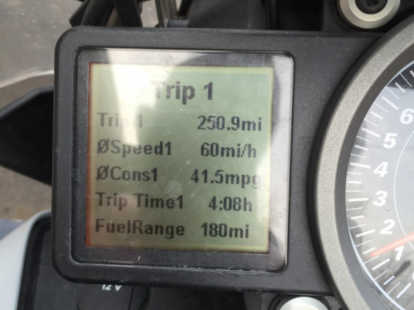 Zoom in Trip Log