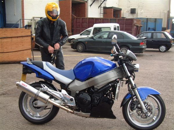 Zoom in Windsor’s and his Honda X11