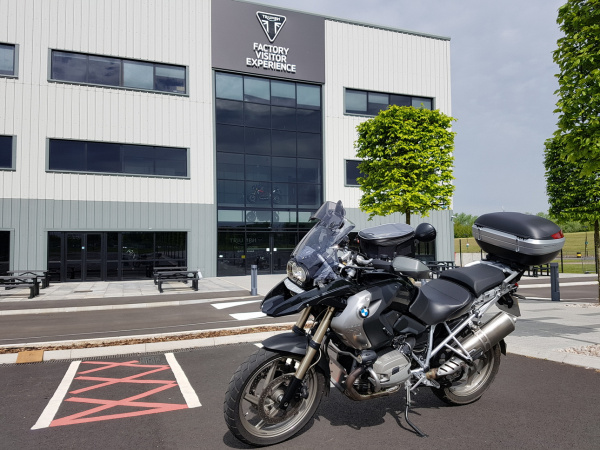 Zoom in Triumph Factory Visitor Experience