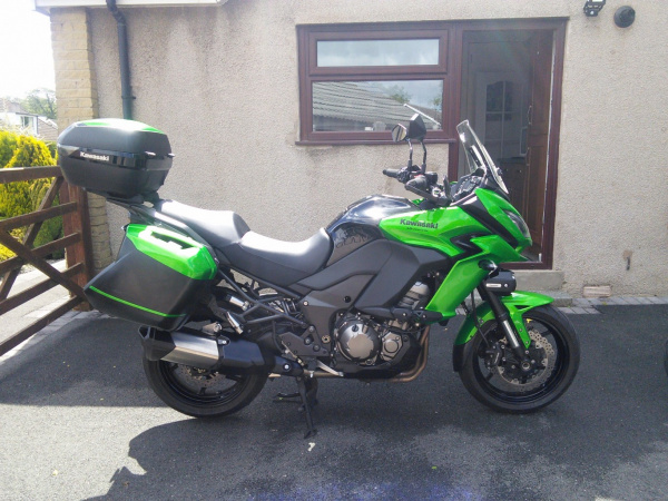 Zoom in Kawasaki Versys 1000