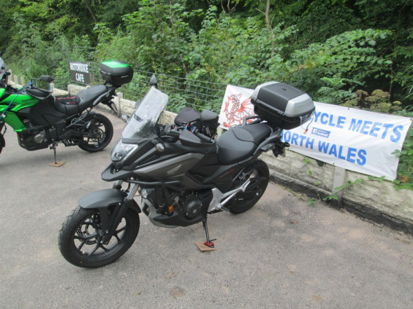 Zoom in The Old Stores Motorbike Cafe at Pontblyddyn