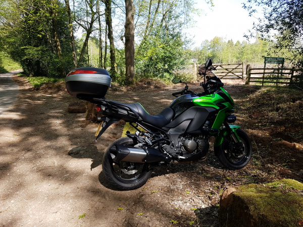 Zoom in Kawasaki Versys 1000