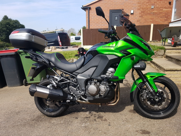 Zoom in Kawasaki Versys 1000