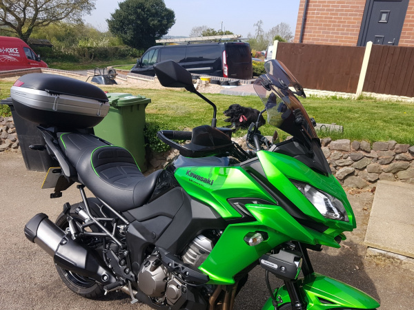 Zoom in Kawasaki Versys 1000