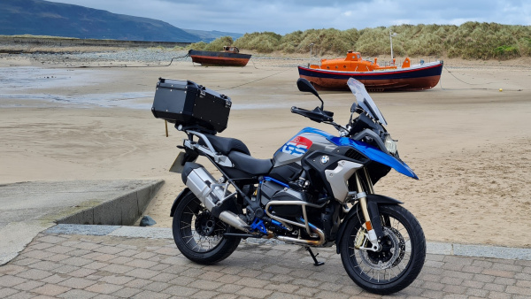 BMW R1200GS Rallye in Barmouth