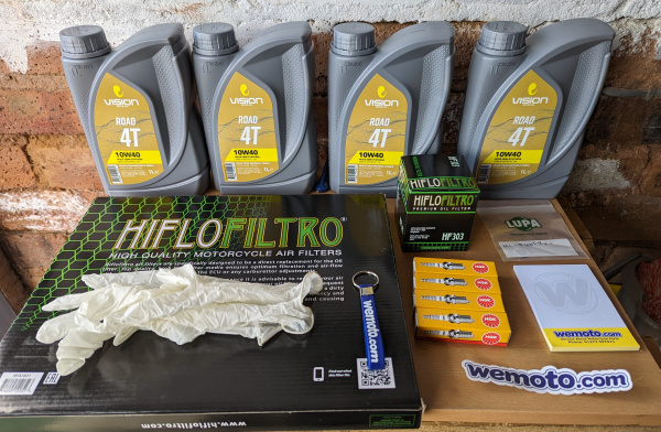 Zoom in Wemoto Service Kit